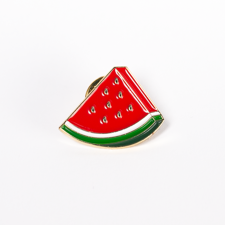 Watermelon Pin (Triangular)