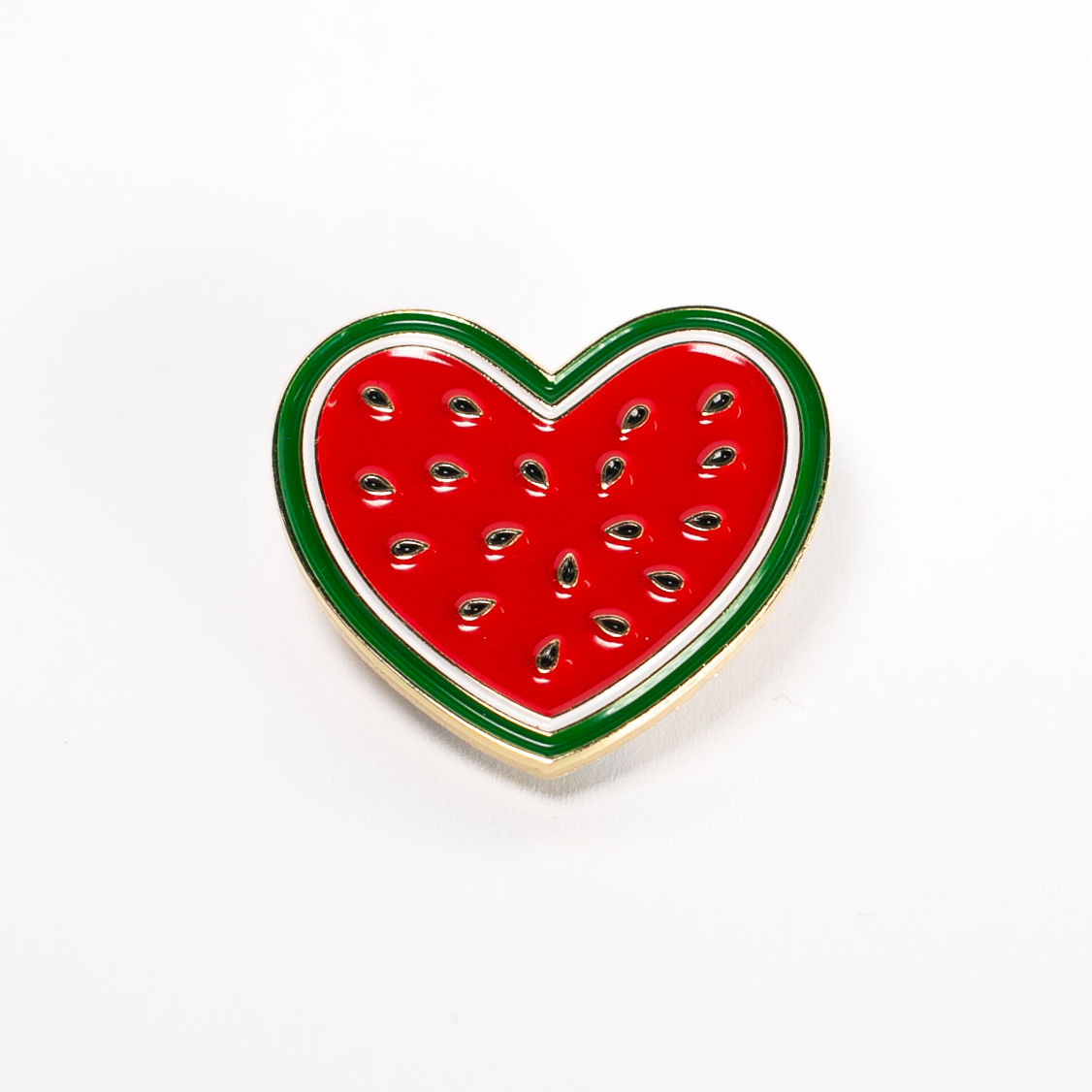 Watermelon Heart Pin